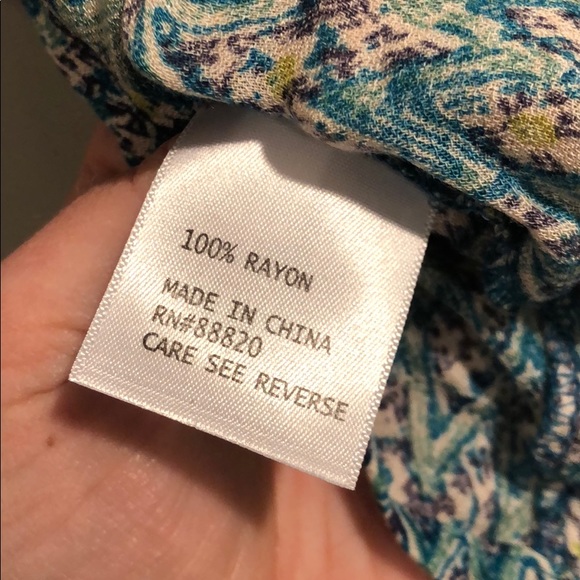 crochet peasant blouse - Picture 6 of 6